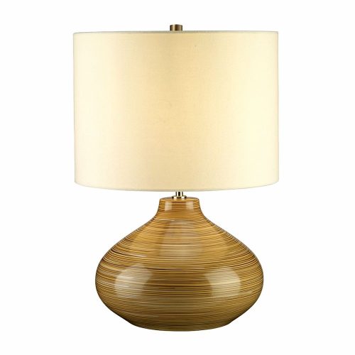 Elstead Bailey wood table lamp