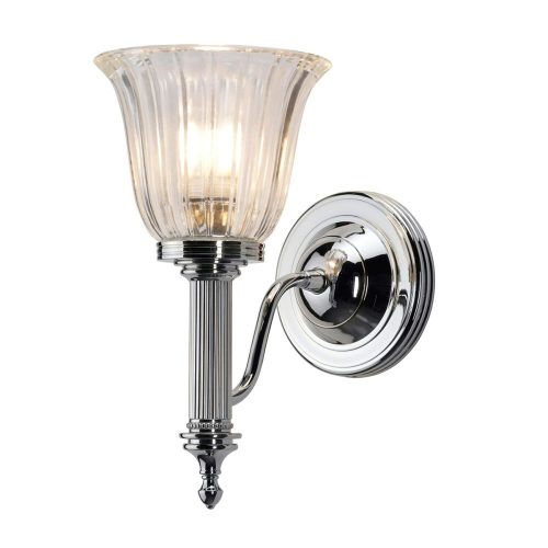 Elstead CARROLL chrome wall lamp