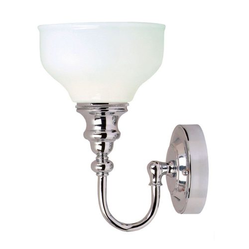 Elstead CHEADLE chrome wall lamp