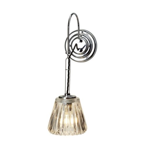 Elstead Demelza chrome wall lamp