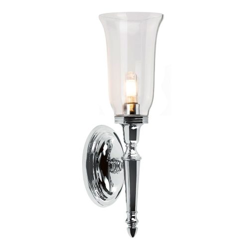 Elstead DRYDEN chrome wall lamp