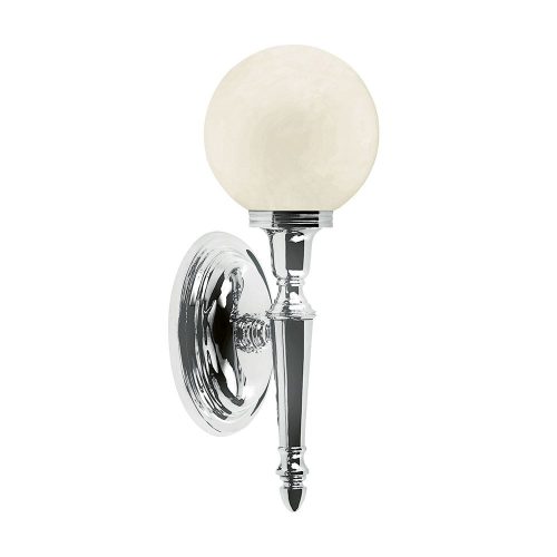 Elstead DRYDEN chrome wall lamp