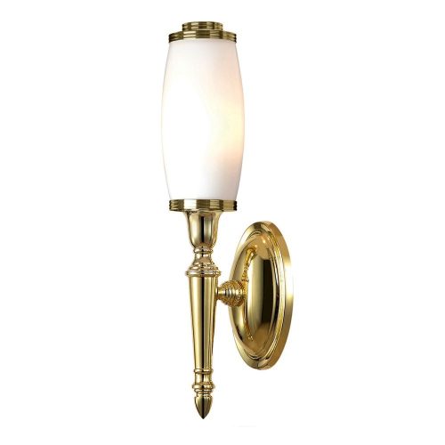 Elstead Dryden copper wall lamp