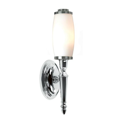 Elstead DRYDEN chrome wall lamp