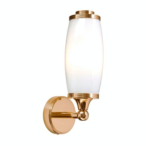 Elstead Eliot gold wall lamp