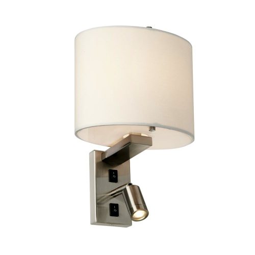 Elstead Belmont chrome wall lamp