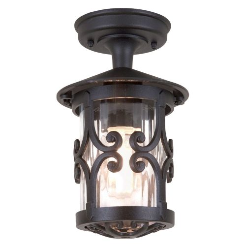 Elstead BL - HEREFORD black outdoor pendant