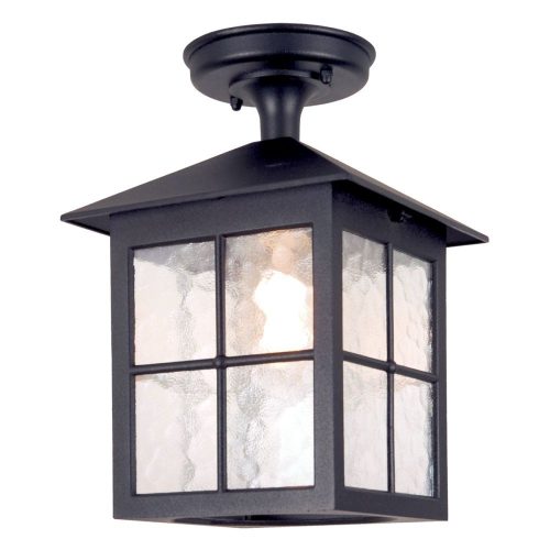 Elstead BL - WINCHESTER black outdoor pendant