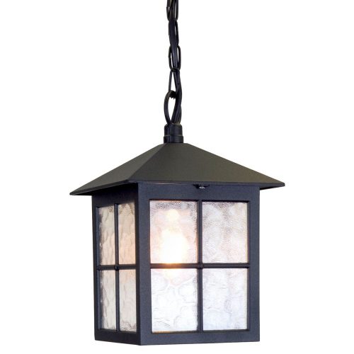 Elstead BL - WINCHESTER black outdoor pendant