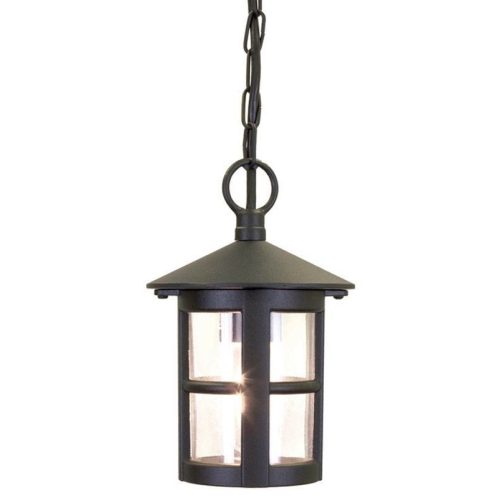 Elstead BL - HEREFORD black outdoor pendant