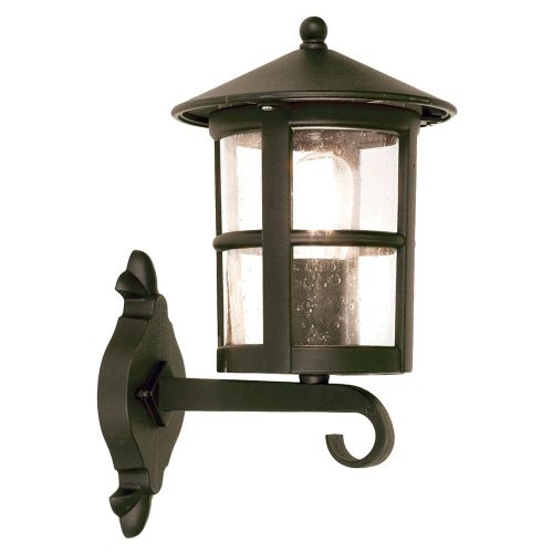 Elstead Hereford black outdoor wall lamp