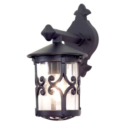 Elstead BL - HEREFORD black outdoor wall lamp