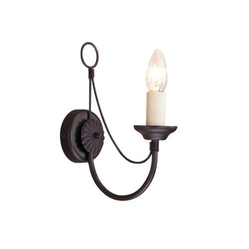 Elstead CARISBROOKE black wall lamp