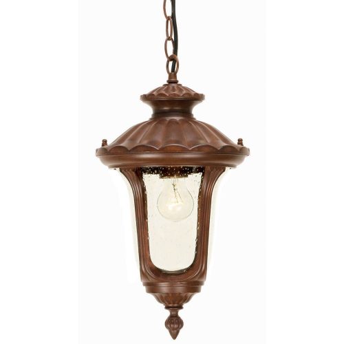 Elstead CHICAGO bronze outdoor pendant