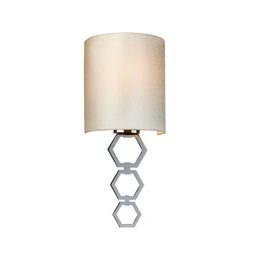 Elstead Clark chrome wall lamp