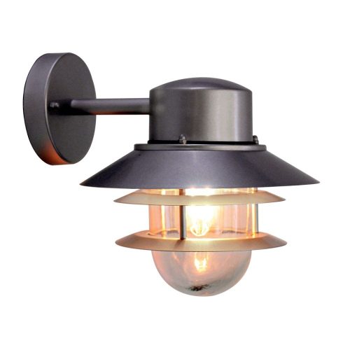 Elstead COPENHAGEN chrome outdoor wall lamp