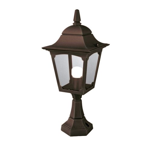 Elstead CHAPEL black outdoor floor lamp