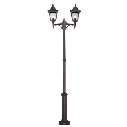 Elstead CHAPEL black outdoor floor lamp