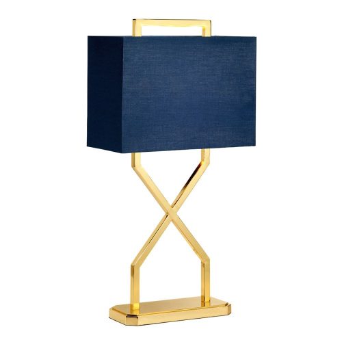 Elstead Cross gold table lamp