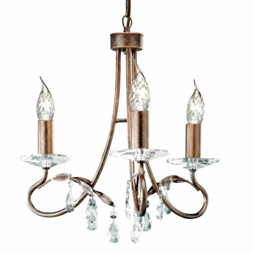 Elstead CHRISTINA chrome chandelier