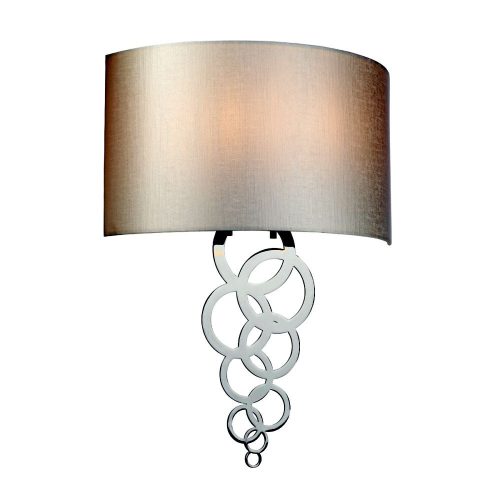 Elstead Curtis chrome wall lamp