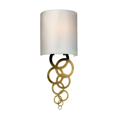 Elstead Curtis copper wall lamp