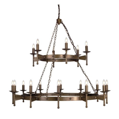 Elstead CROMWELL bronze chandelier