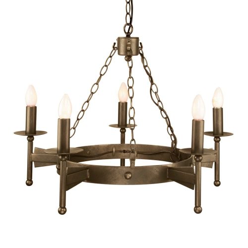 Elstead CROMWELL bronze chandelier