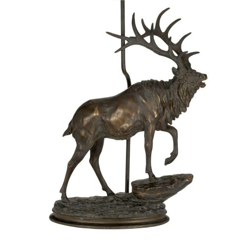 Elstead Angus bronze table lamp