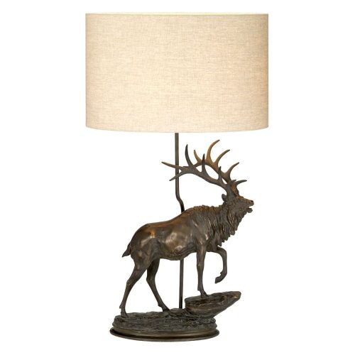 Elstead Angus bronze table lamp