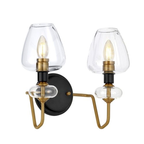 Elstead Armand black wall lamp