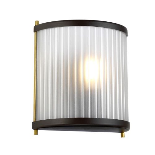 Elstead Corona copper wall lamp