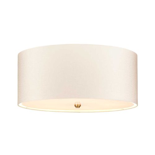 Elstead Fletcher copper ceiling lamp