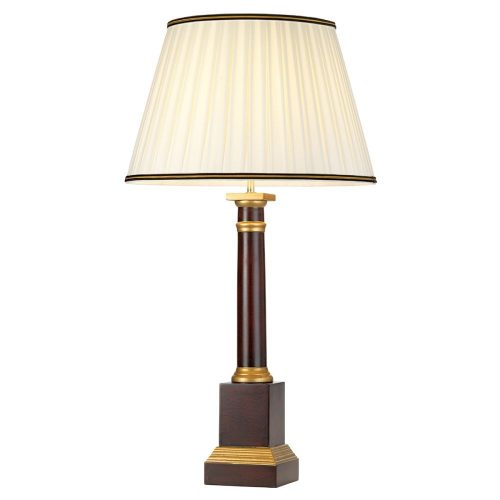 Elstead Louviers red table lamp