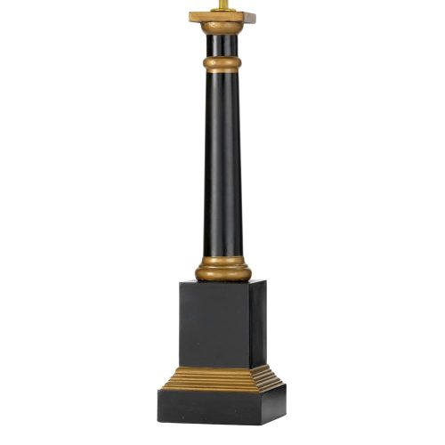 Elstead Peronne black table lamp