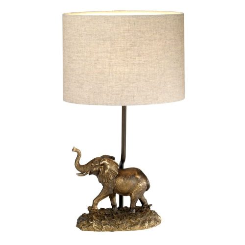 Elstead Sabi bronze table lamp