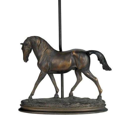 Elstead Spirit bronze table lamp