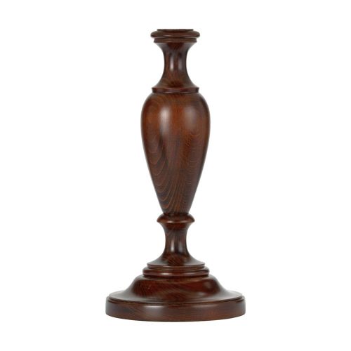 Elstead Woodstock brown table lamp