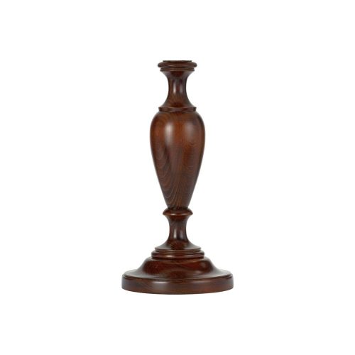 Elstead Woodstock brown table lamp