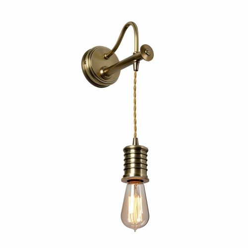 Elstead Douille copper wall lamp