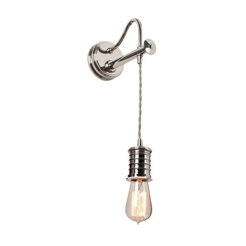 Elstead Douille chrome wall lamp