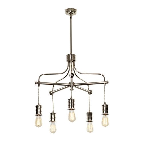 Elstead Douille chrome chandelier