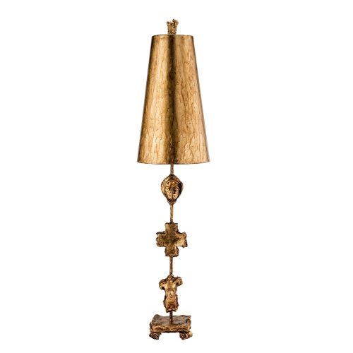 Elstead FRAGMENT gold table lamp