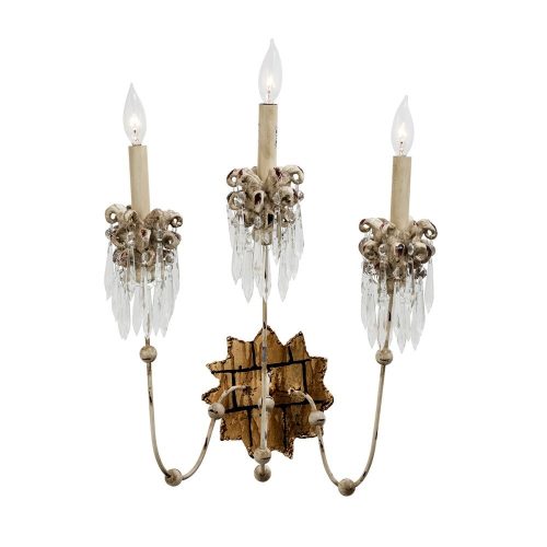 Elstead Venetian gold wall lamp