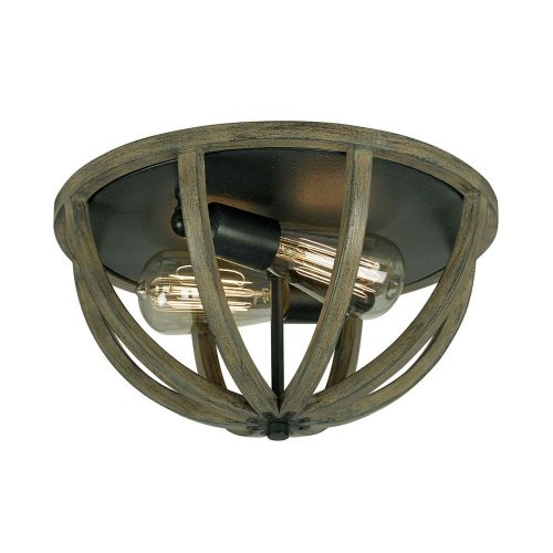 Elstead Allier green ceiling lamp