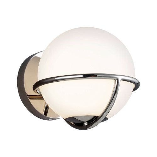 Elstead Apollo chrome wall lamp