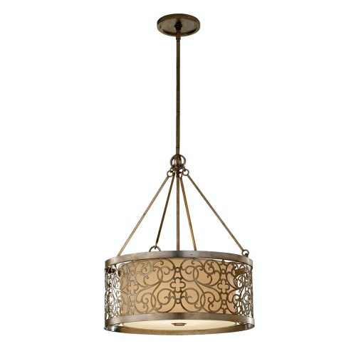 Elstead ARABESQUE chrome chandelier