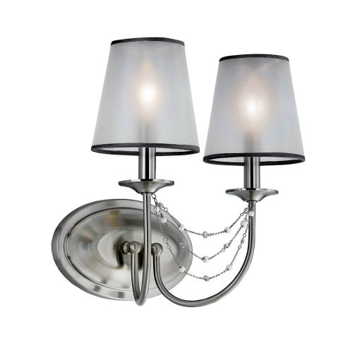 Elstead Aveline chrome wall lamp