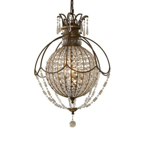 Elstead BELLINI bronze chandelier