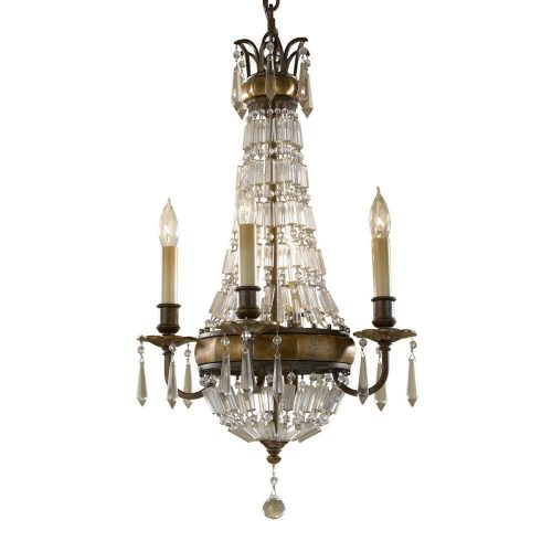 Elstead BELLINI bronze chandelier